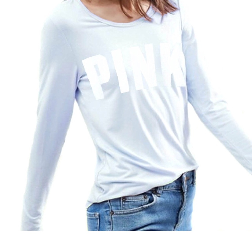 Victoria’s Secret PINK relaxed wide neck t-shirt - Picture 5 of 5
